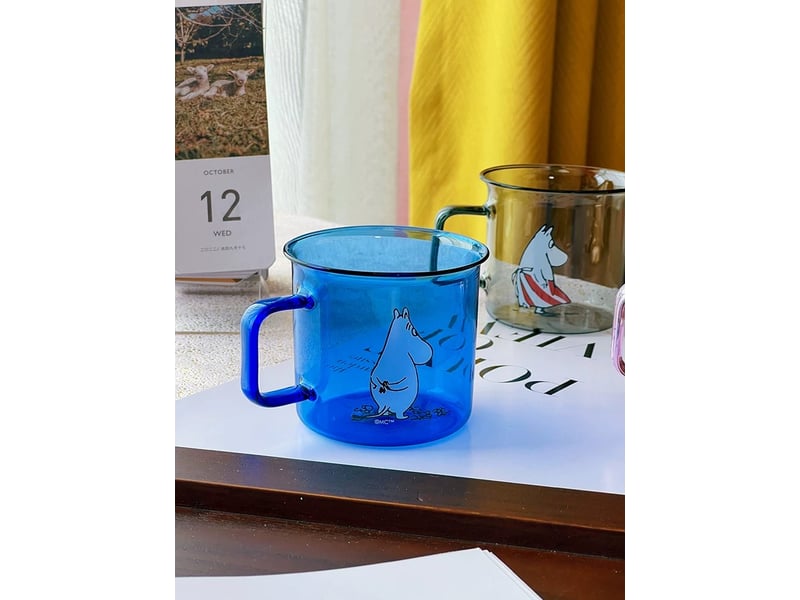 Mug muurla en verre, personnage snufkin, vert, environ 237 ml - Conforama D