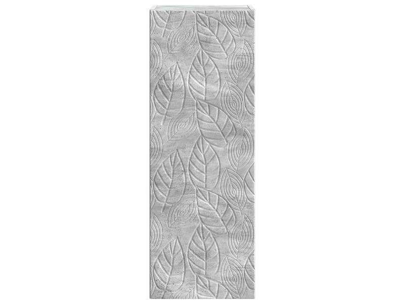  Armoire murale salon 33x34,5x90cm bois d'ingénierie gris béton shl3343  - Conforama D
