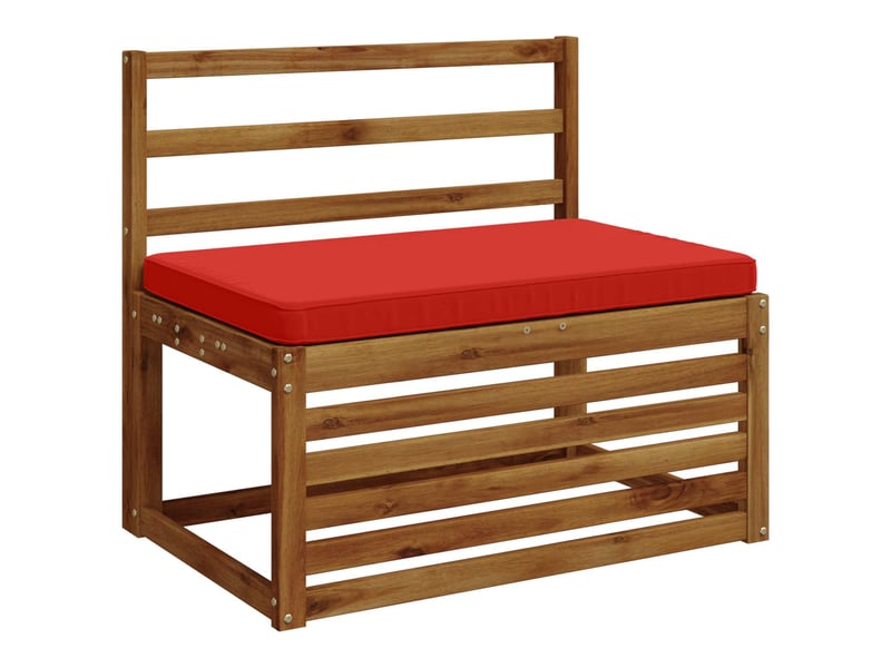  Coussin de banc, coussin d'assise, coussin pour chaisecanapé 1 pièce vught 100 % polyester rouge cf52183  - Conforama C