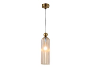 Suspension de plafond light prestige piega ambre 1 x e14 1 pc.