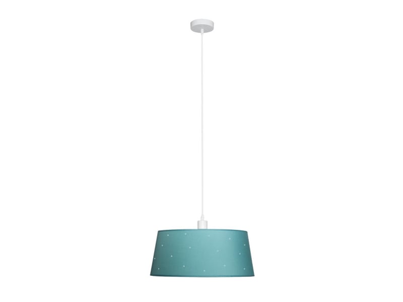  Suspension enfant fabrilamp consciencia turquoise 1xe27 hauteur réglable 35-102 cm ø40 cm 122894048 - Conforama A