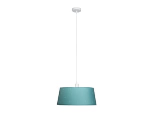 Suspension enfant fabrilamp consciencia turquoise 1xe27 hauteur réglable 35-102 cm ø40 cm
