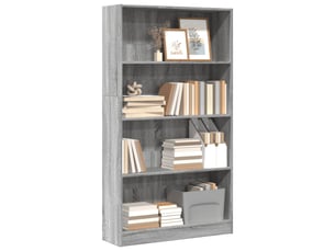 Bibliotheque coloris  gris  <strong></strong> <strong></strong> - 80 cm x 143 cm