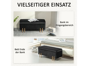 Banc  coloris noir <strong></strong> <strong></strong>