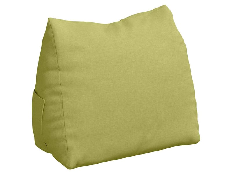  Coussin de dos, coussin de dossier vert clair 60 x 20 x 50 cm tissu cf55064  - Conforama A