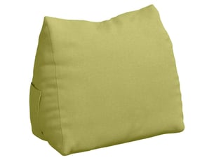 Coussin de dos, coussin de dossier vert clair 60 x 20 x 50 cm tissu cf55064