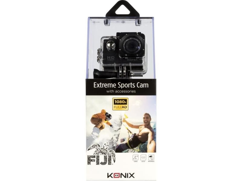  Camera sport full hd 1080p 12mp avec boitier etanche et accessoires  - Conforama C