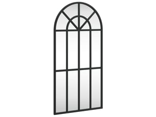 Miroir rectangulaire à fixer coloris noir <strong></strong> <strong></strong> - 30 cm x 60 cm