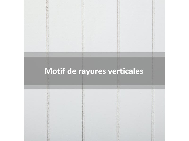  Paravent en bois séparateur de pièce closion intérieur pliable 4 panneaux en bois blanc 160 x 170 cm  - Conforama R