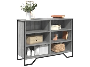 Buffet - bahut - meuble de rangement sonoma gris 101x35,5x74,5 cm bois d'ingénierie