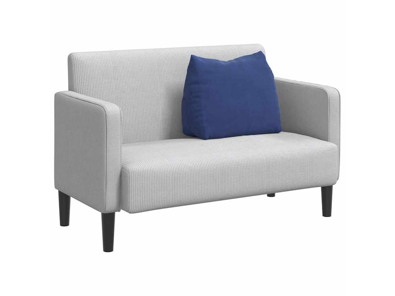  Coussin de dos, coussin de dossier bleu police 60 x 20 x 50 cm cf54569  - Conforama C