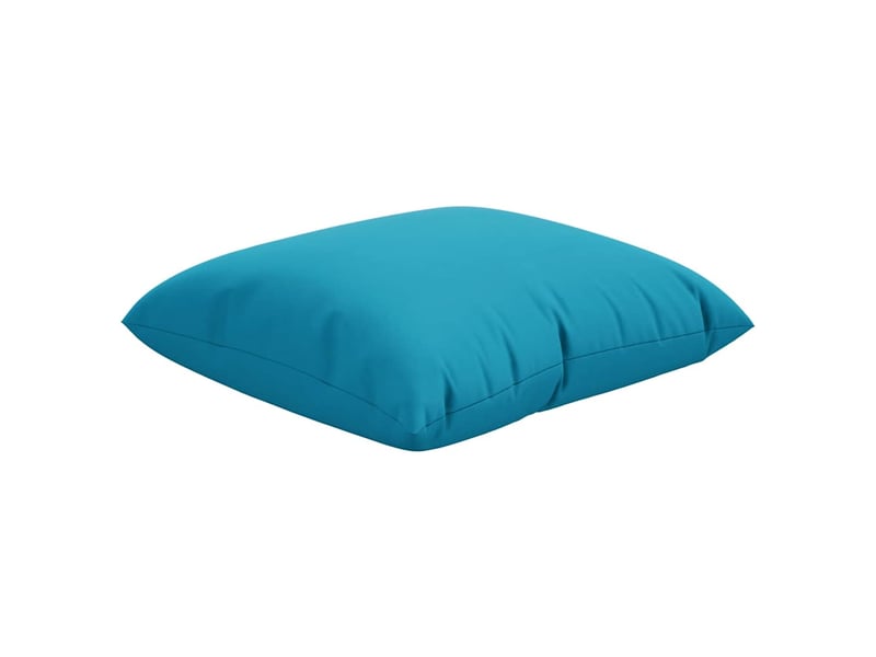  Lot de 4 coussins de canapé, coussins décoratifs bleu 60x60 cm tissu cf59221  - Conforama C