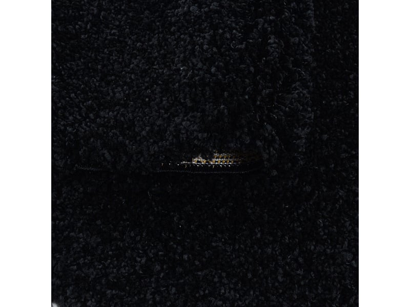 Doux - tapis à poils longs doux - noir 120 x 170 cm SYDNEY1201703000BLACK - Conforama D
