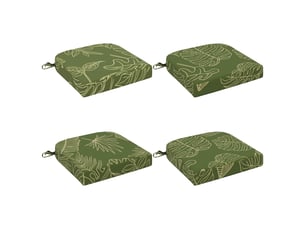 Lot de 4 coussins de siège, coussins d'assise soest 100 % polyester cf60758