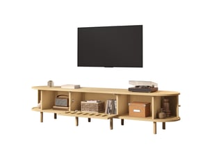 Meuble tv coloris blanc 1 cm <strong>RAELUNYI</strong> <strong></strong>