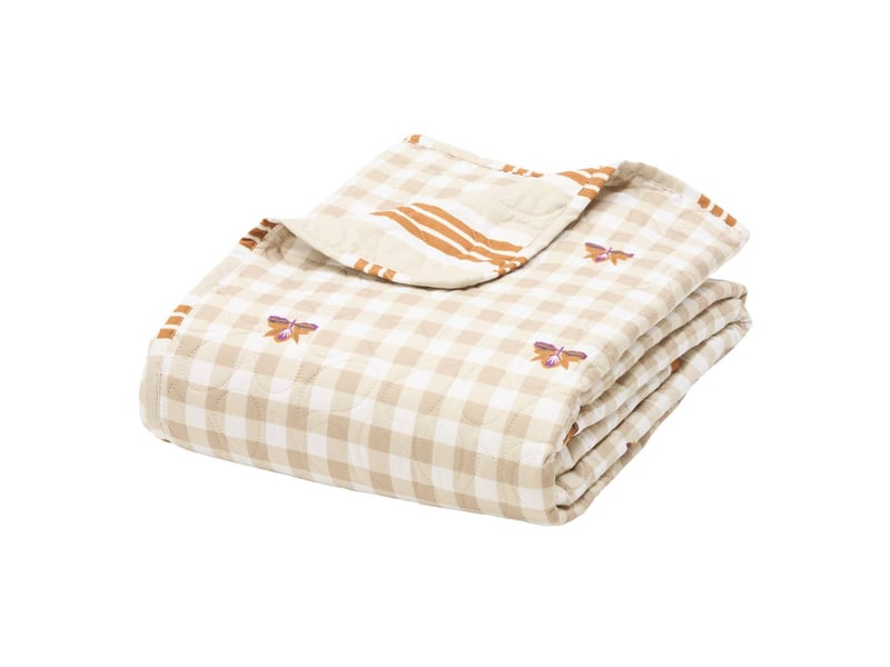  Dessus de lit cole 220x240cm vichy fantaisie beige COLE - Conforama A