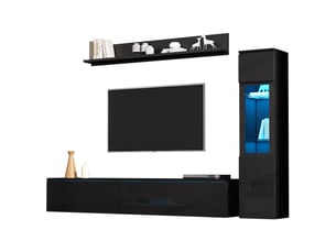 Meuble tv coloris noir 180 cm MODFU  