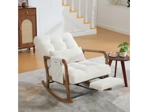 Fauteuil relax manuel <strong>HAUSS SPOLE</strong> <strong></strong> Velours côtelé beige vendu A l'unité