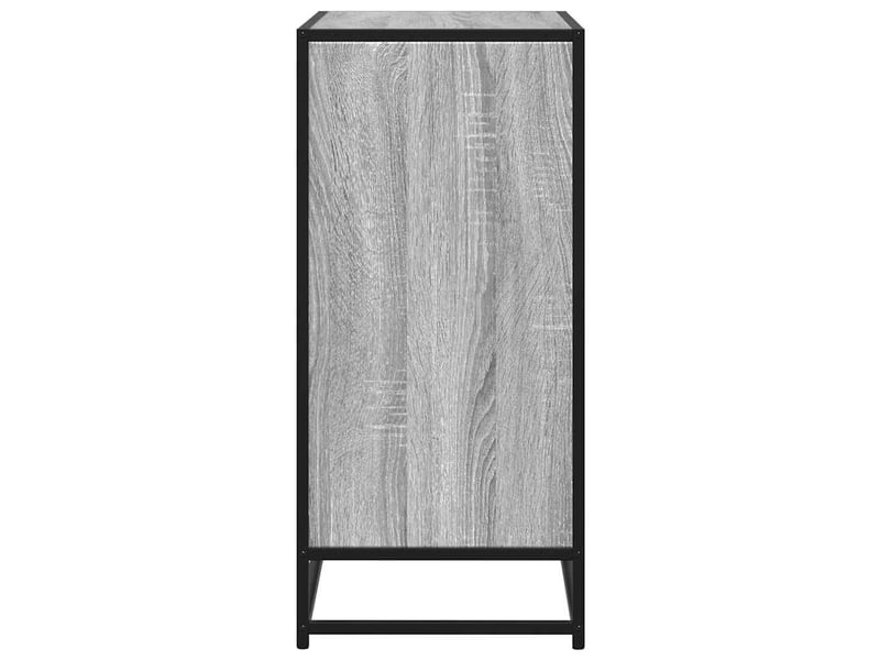  Buffet - bahut - meuble de rangement sonoma gris 68x35x76 cm bois d'ingénierie  - Conforama E