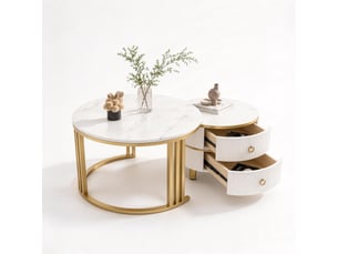 Table basse coloris marron OR3203890ANA