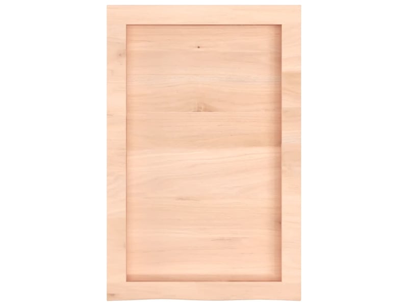  Comptoir de salle de bain, plan de travail 40x60x(2-6) cm bois massif non traité cf65734  - Conforama C