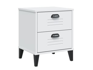 Table de chevet - cabinet de chevet - table de nuit viken blanc bois d'ingénierie