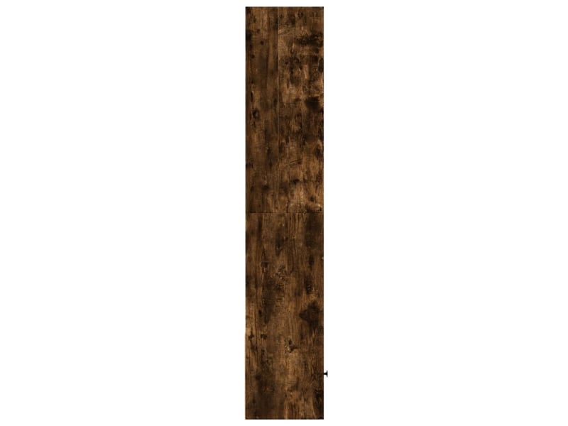  Bibliothèque, étagère de rangement chêne fumé 40x36x189 cm bois d'ingénierie  - Conforama D