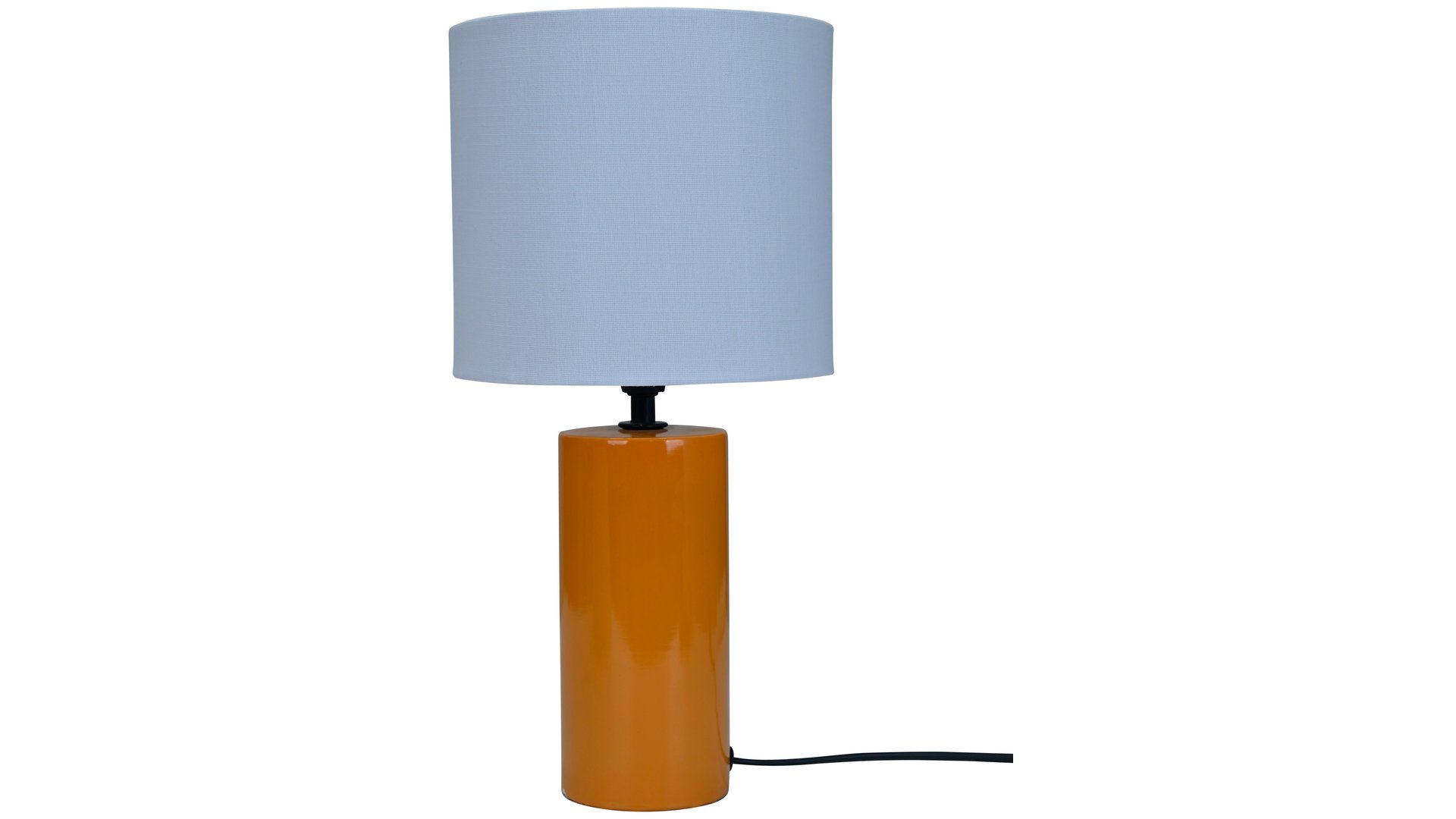 LOMOCO Lampe Céramique 36 cm MAYA coloris jaune Conforama