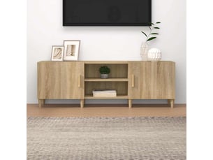 Meuble tv coloris marron 150 cm <strong></strong>  <strong></strong>
