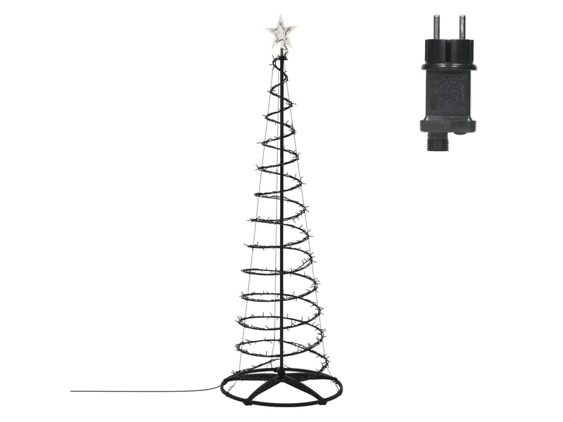  Ecd germany sapin de noël spirale led 210 cm avec étoile éclairage de noël cône guirlande lumineuse effet cascade avec 15 modes de lumière minuterie et 756 leds blanc chaud pour maison ou jardin ip44 ECD Germany GmbH - Conforama C