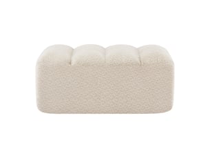Pouf / repose pied <strong></strong> <strong></strong> bicolore