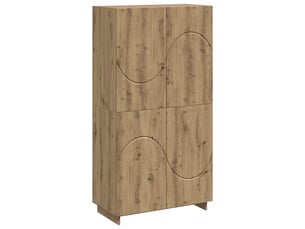 Buffet <strong></strong> <strong></strong> - 79 cm coloris bois clair