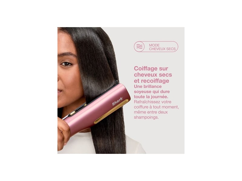  Lisseur seche cheveux 2 en 1 silkipro ht401eupk rose 1000w avec 3 embouts silki smooth AADEZ11705 - Conforama C