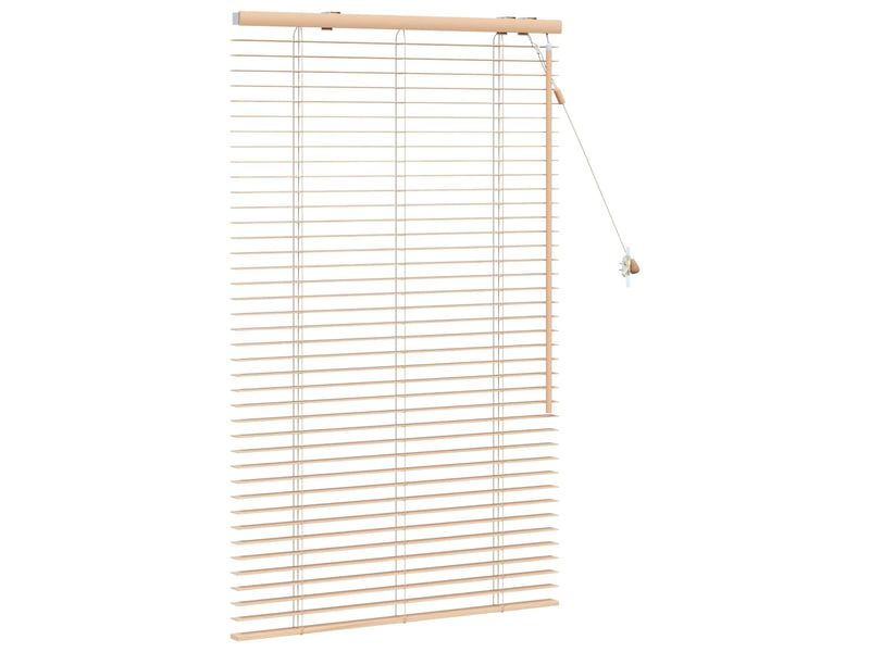 Store vénitien, store de fenêtre aspect chêne 75 x 130 cm 35 mm cf47664 - Conforama C