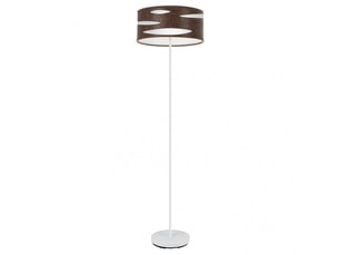 Lampadaire fabrilamp odra e27 coloris blancoxyde 165 x 40 x 40 cm
