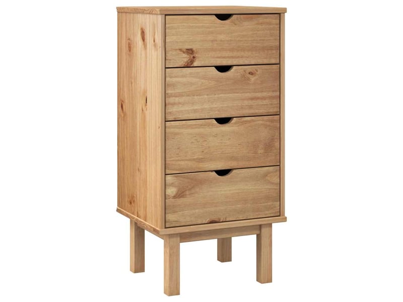 Commode, armoire à tiroirs bureau otta 45x39x90 cm bois de pin massif  - Conforama A