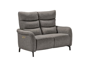 Canapé droit fixe <strong>ALTOBUY</strong> <strong>VARENNE</strong> 2 places Polyester gris