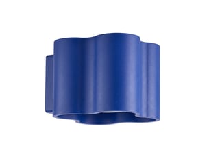 Applique ovio outremer g9 aluminium moderne 10x12x14.5cm