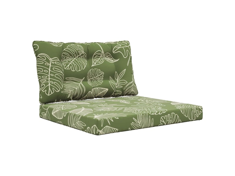  Coussin de canapé d'extérieur, coussin de chaise polyester modèle feuille cf54099  - Conforama A