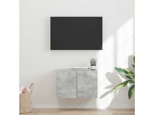 Meuble tv coloris gris 59.5 cm