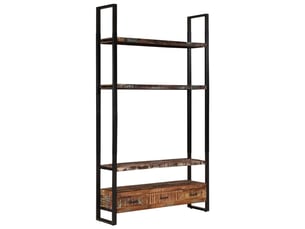 Bibliotheque coloris  bois clair  <strong></strong> <strong></strong> - 118 cm x 200 cm
