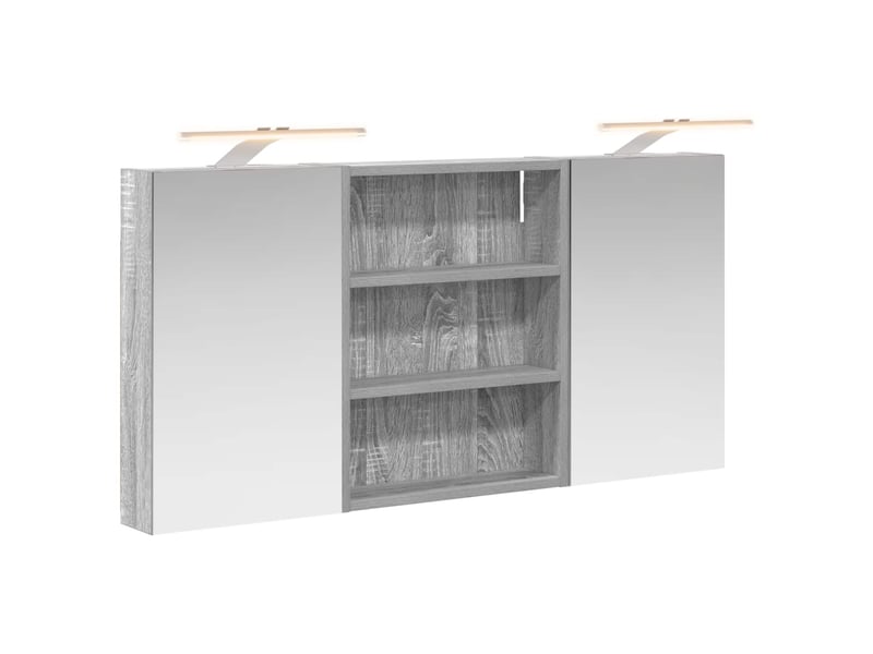  Ensemble de meubles de salle de bain 3 pcs 100x10.5x50 cm shl4185  - Conforama A