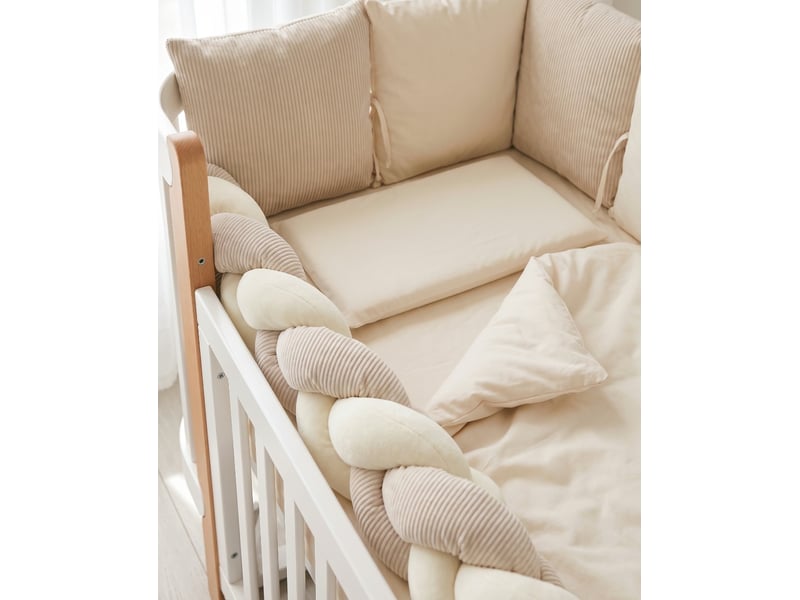 Yappy7in1 - ensemble de literie 7 en 1 - beige 4754010385843 - Conforama C