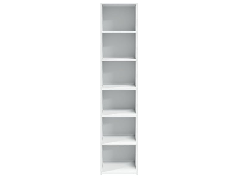  Buffet haut - bahut - meuble de rangement blanc 40x41x185 cm bois d'ingénierie  - Conforama D
