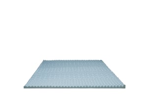 Surmatelas 160x200 cm Mousse à mémoire de forme BELLECOUR 3SU09.1620