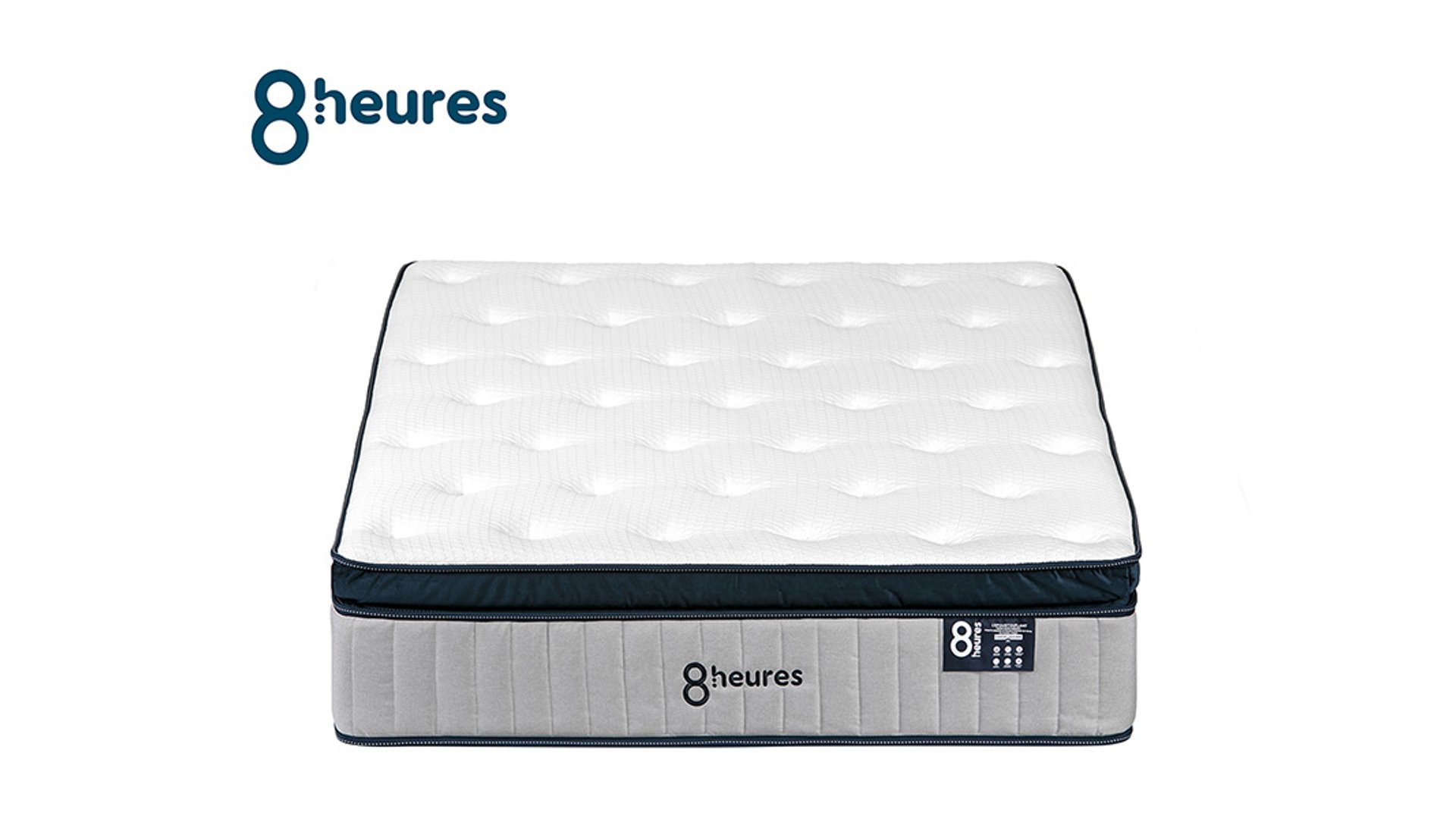 MATELAS RESSORTS + MÉMOIRE DE FORME 140X 8 HEURES L'EPOUSTOUFLANT
