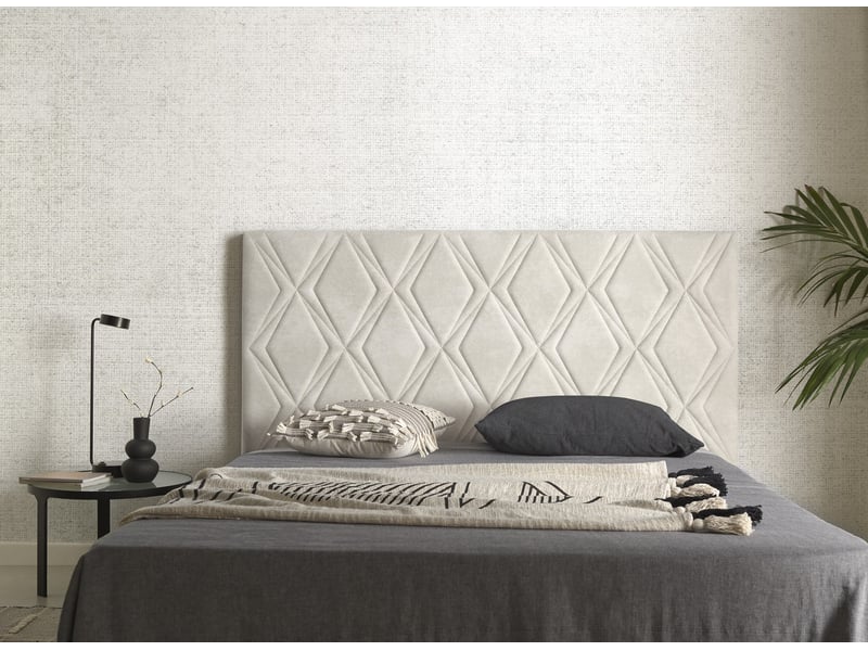  Tête de lit en tissu anti-taches rubí - tissu anti-taches, rembourrage mousse 8435720010183 - Conforama B