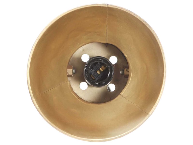  Lampe murale, applique murale industrielle laiton 45x25 cm e27  - Conforama E