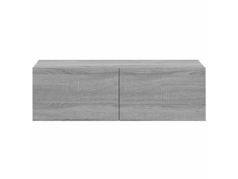 Ensemble de meubles tv 3 pcs sonoma gris bois d'ingénierie shl49848 - Conforama E