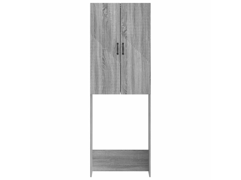 Armoire de toilette, meuble de toilette haarlem sonoma gris 66x25.5x190 cm - Conforama E